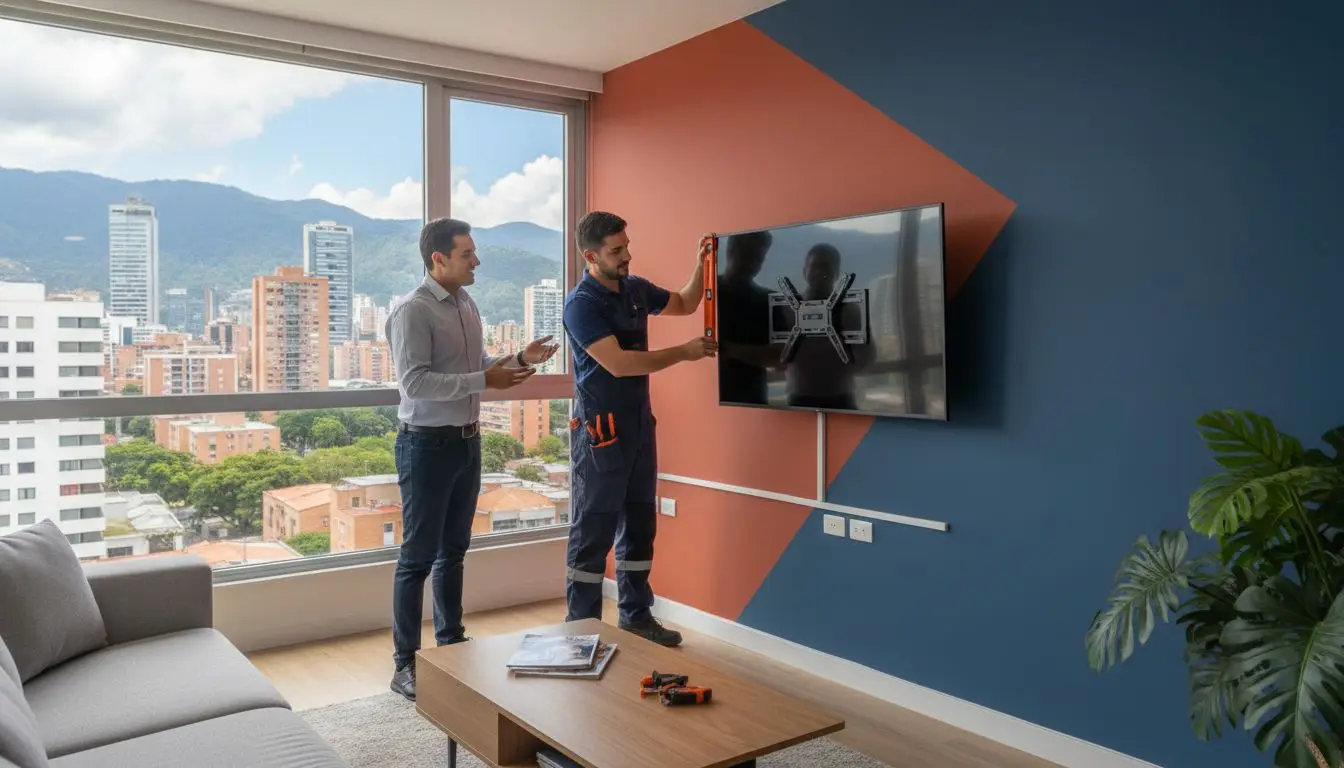 Montaje profesional y asesoría para pantallas en Medellín