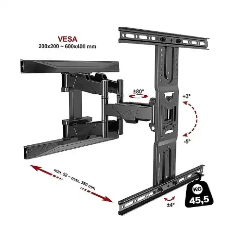 Soporte doble brazo P6 - vista 5