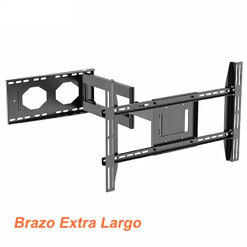 Soporte TV Brazo Extra Largo Ultra Resistente 45"-75" (75kg) - LP610