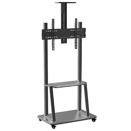 Soporte Móvil de Piso para TV 37"-75" (60kg) con Ruedas - Y1700